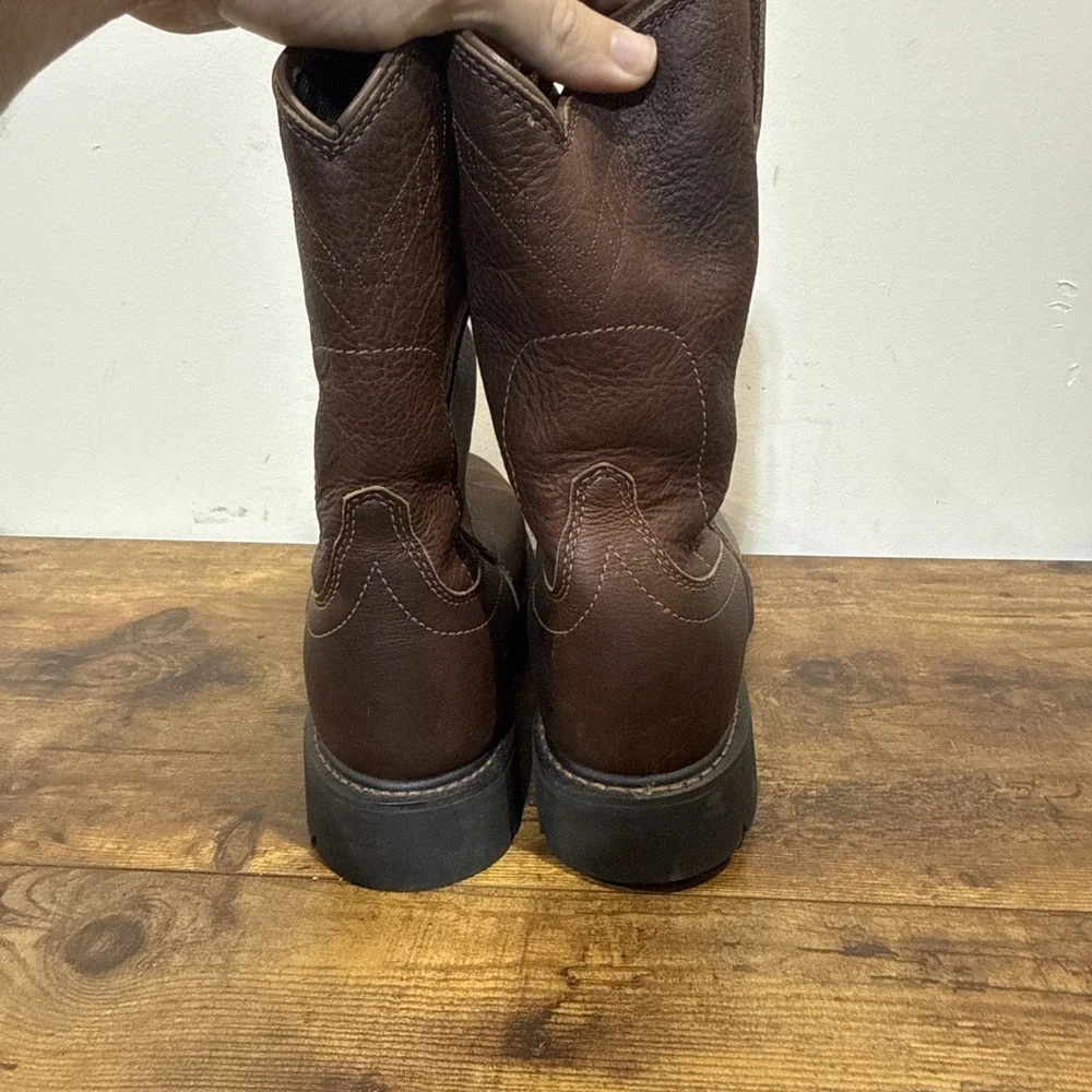 Ariat Men's 10002385 Sierra H2O Waterproof Soft Toe Work Boot Brown Size 10D